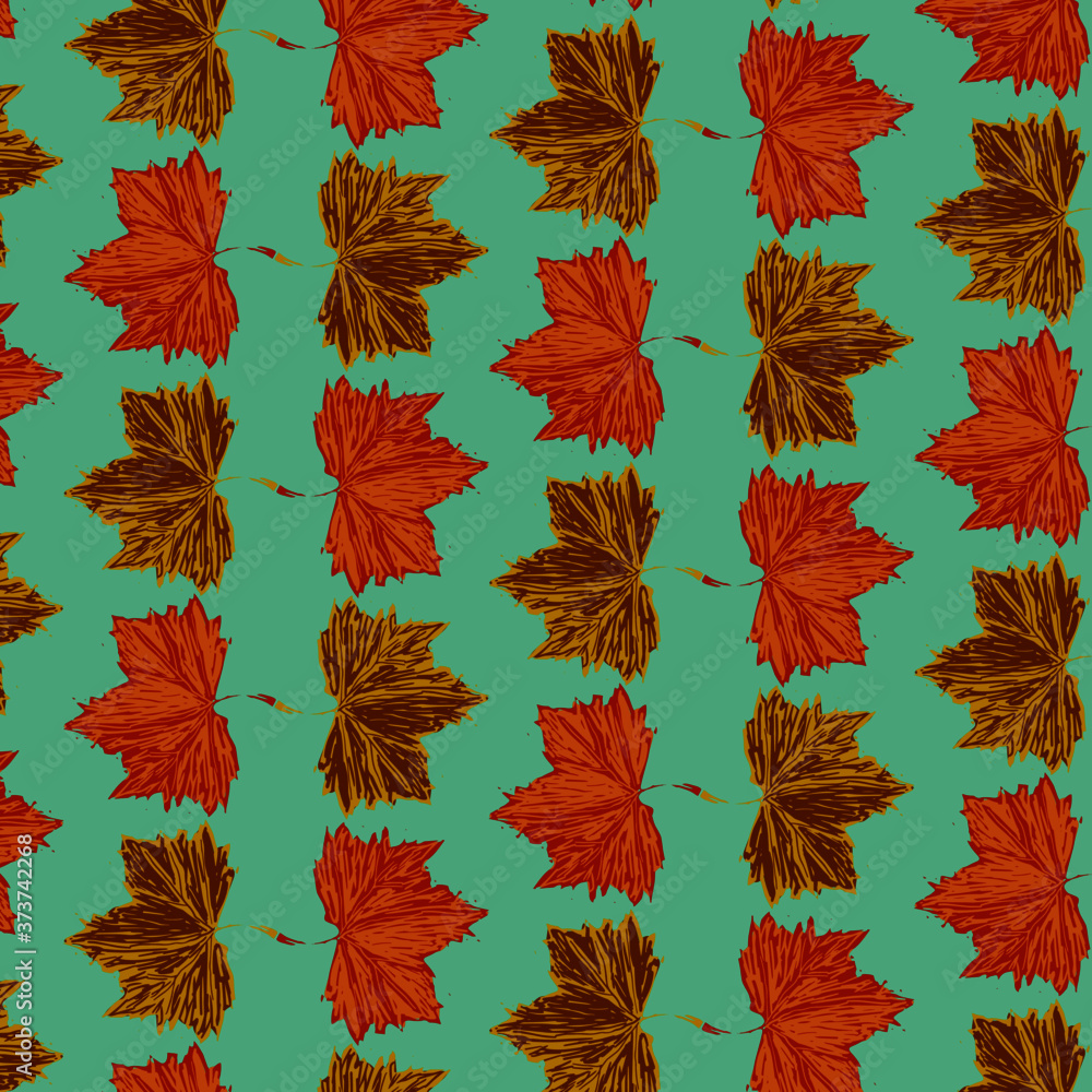 Maple leaf pattern Maple leaf pattern