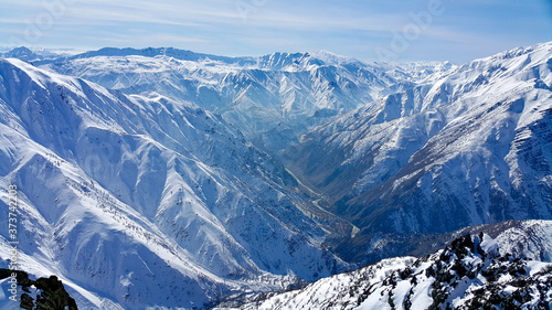 snow covered mountain