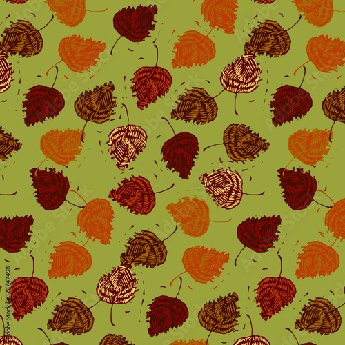 birch leaf pattern