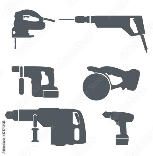 Electric tools (Circular saw, Jigsaw, drill/driver, rotary hammer, impact drill, demolition hammer)