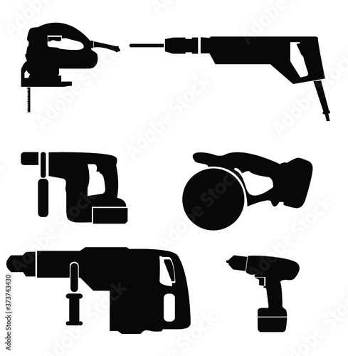 Electric tools (Circular saw, Jigsaw, drill/driver, rotary hammer, impact drill, demolition hammer)