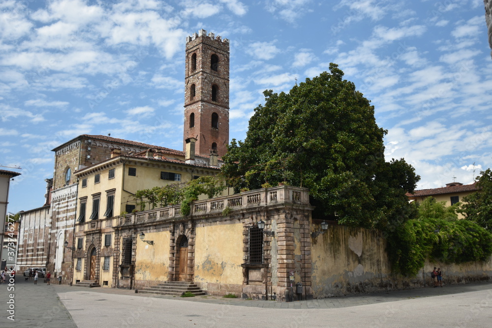 Italian Church seen from the town square