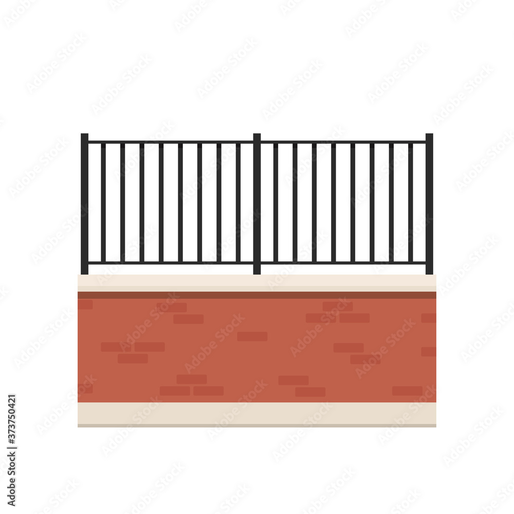 Wall fence vector. railing vector. wallpaper. free space for text. copy space. fence vector. Wall fence vector. railing vector. wallpaper. free space for text. copy space. fence vector.