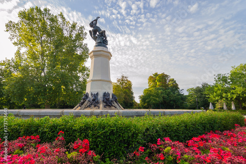Fountain of the Fallen Angel (Retiro Park, Madrid, Spain)