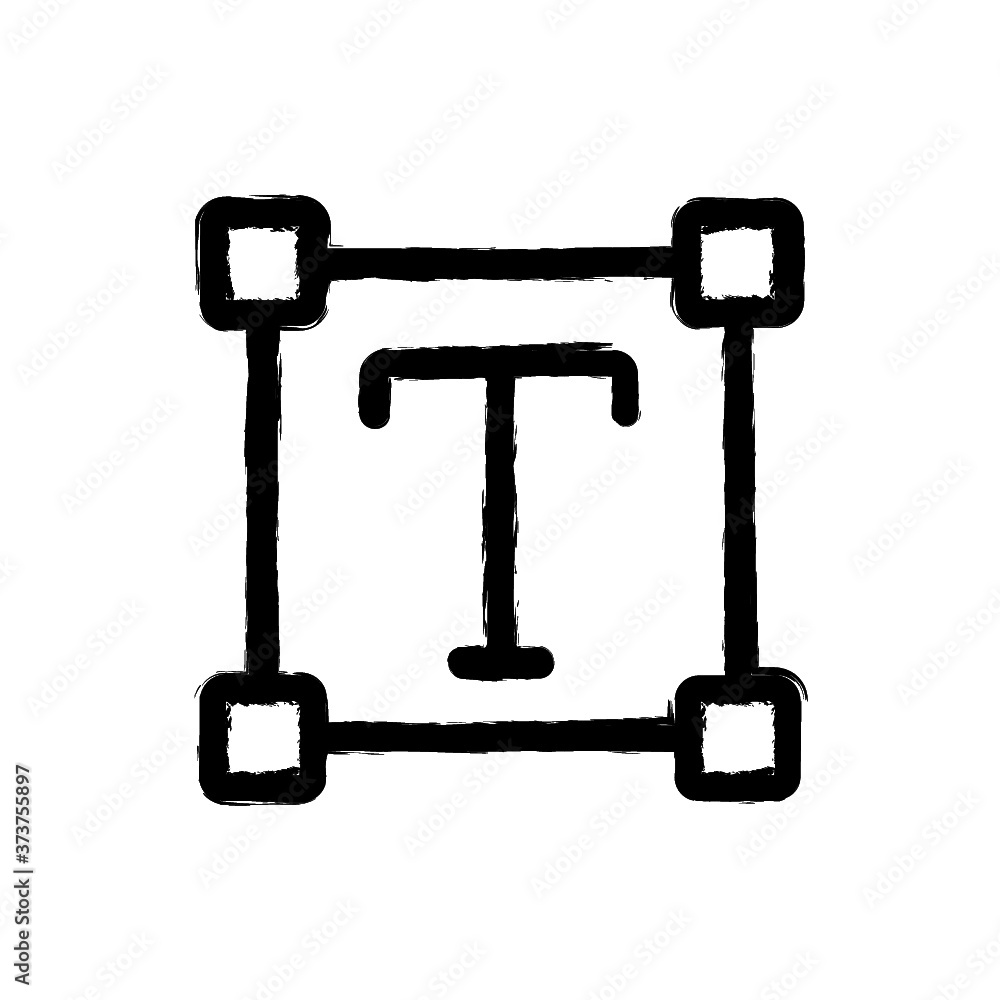 vector illustration hand drawn icon oftext format 1 vector illustration hand drawn icon oftext format 1