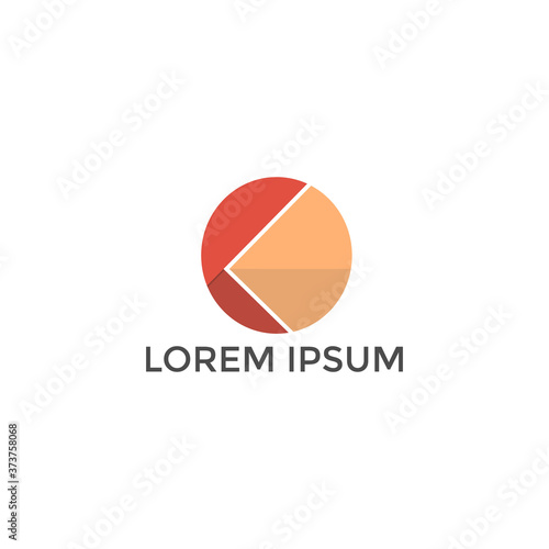 Free Download ABSTRACT ILLUSTRATION FLAT CIRCLE LOGO DESIGN VECTOR FOR YOUR BUSINESS - GFXLoad
