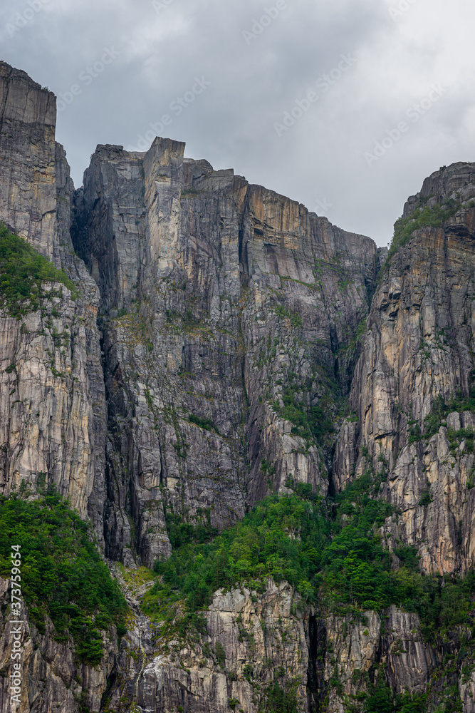 Pulpit Rock - from below