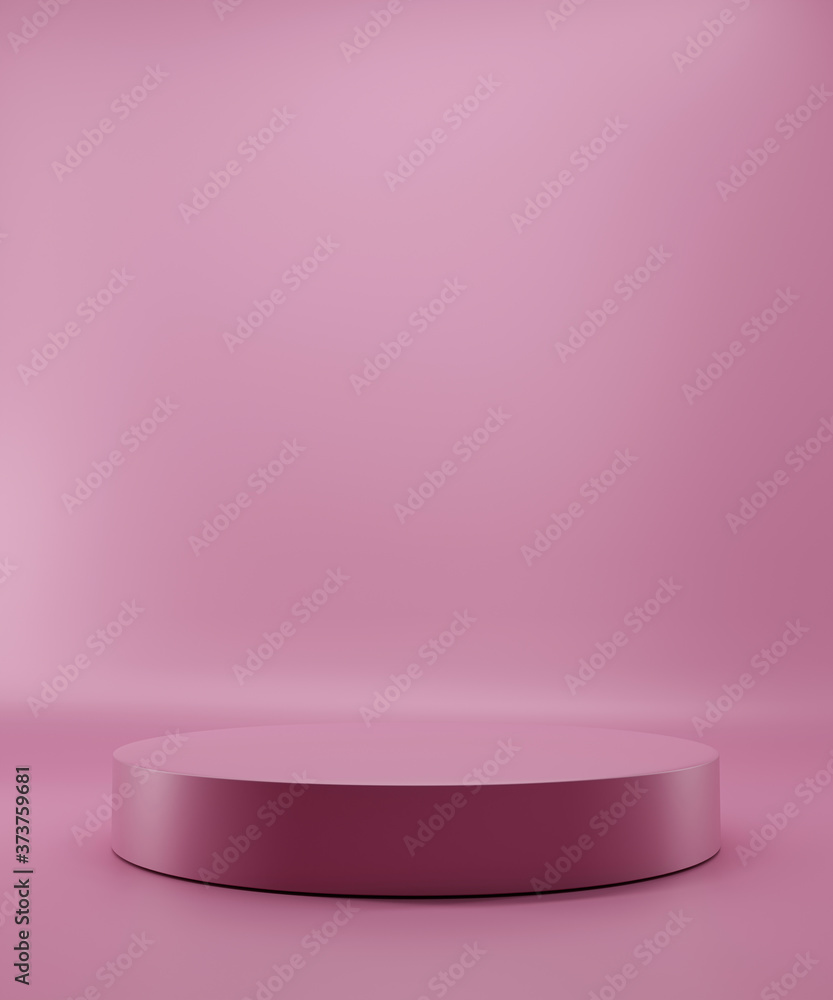 Pink podiums background. Abstract pedestal scene with geometrical. Scene to show cosmetic products presentation. Mock up design empty space,Showcase,shopfront,display case,3d illustration Pink podiums background. Abstract pedestal scene with geometrical. Scene to show cosmetic products presentation. Mock up design empty space,Showcase,shopfront,display case,3d illustration
