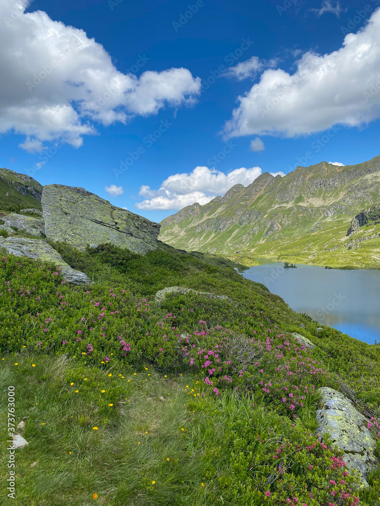 Lake Giglachsee in the Styrian Tauern - Austria