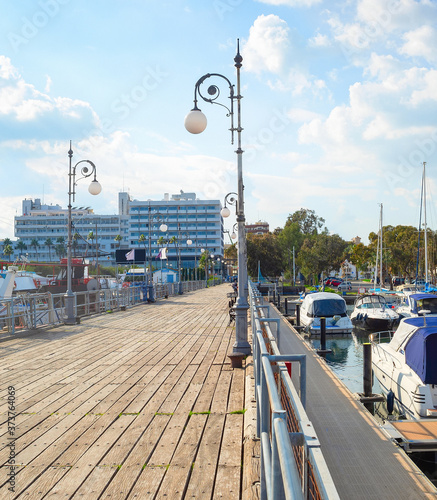 Pier, marina, Larnaca citys...