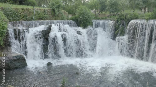 Waterfall in Celorico de Basto, Portugal.