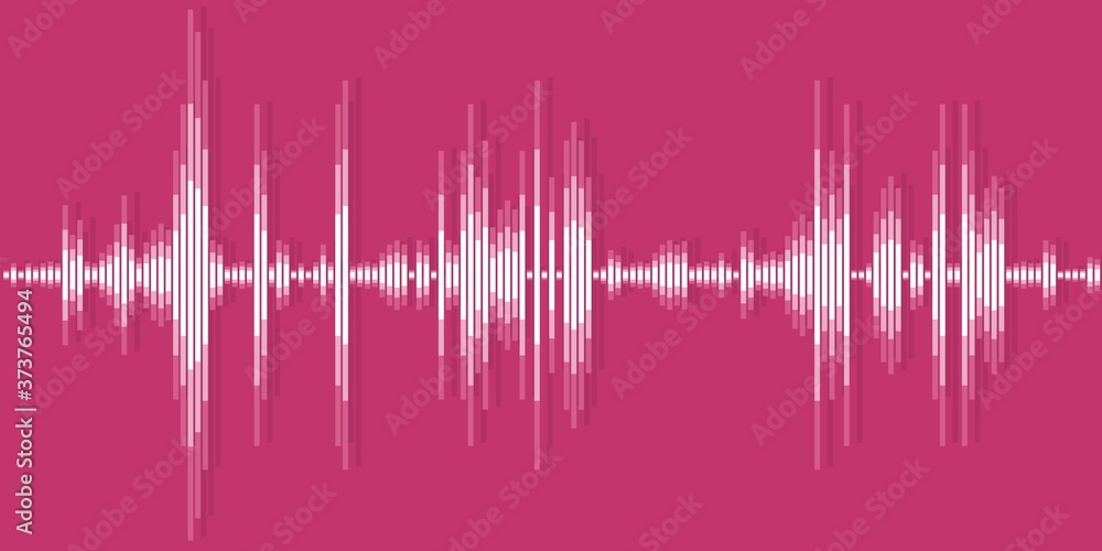 Pink audio vector art Pink audio vector art