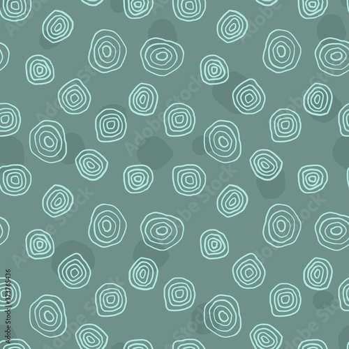 Bermuda green seamless pattern