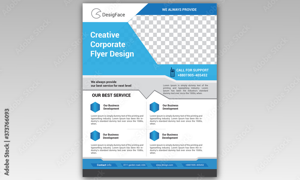 Creative Corporate Flyer Design Creative Corporate Flyer Design