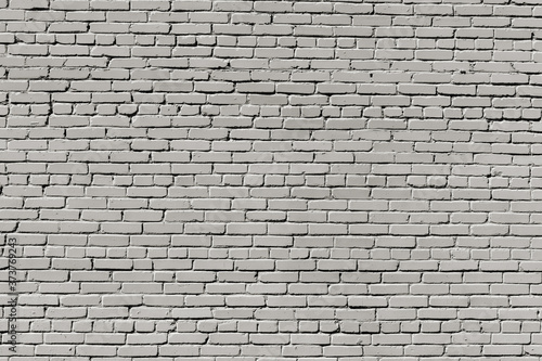 white stone brick wall vintage texture background.