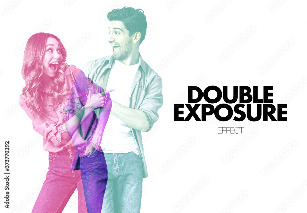 Double Exposure Effect Stock Template | Adobe Stock