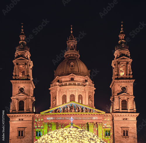 The St. Stephen Basilica in...