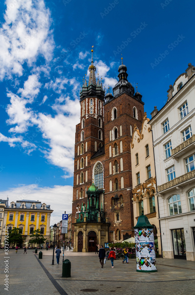 St. Mary's Church in Cracow, Poland