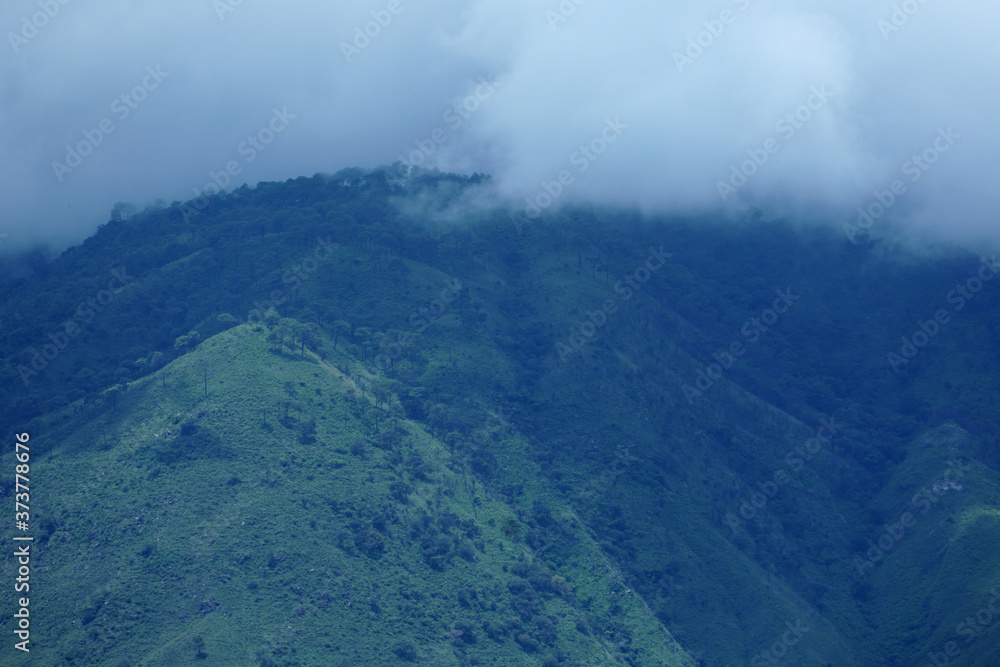 Montaña nubes Montaña nubes