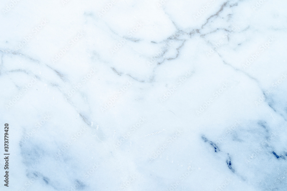 White blue granite marble abstract material texture with natural pattern for background or design art work. Floor or wall tile surface light elegant interior luxury decoration wallpaper