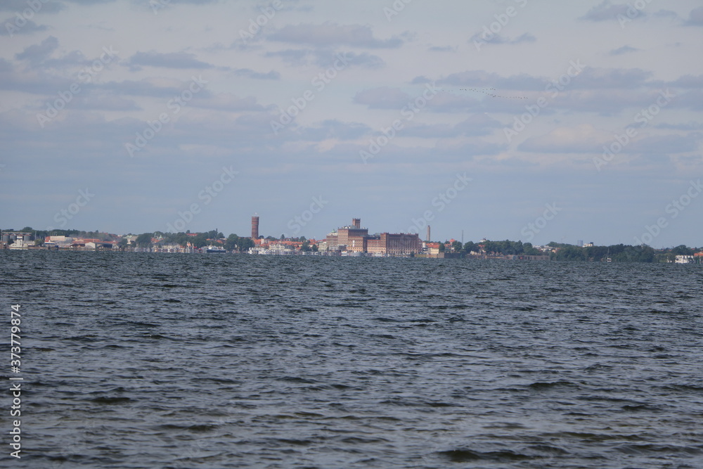 View from Öland Island to Kalmar, Sweden