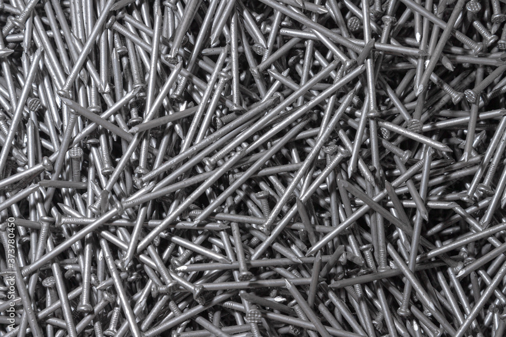 Metal Nails. Texture. Many new long iron nails. Background for wallpaper. Metal Nails. Texture. Many new long iron nails. Background for wallpaper.