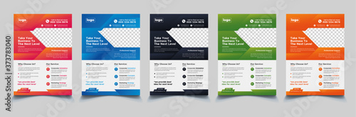 Corporate Business flyer template vector design, Flyer Template Geometric shape used for business poster layout,business flyer template with minimalist layout,Graphic design layout with triangle graph