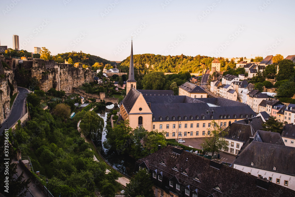 Perfect view of Luxembourg