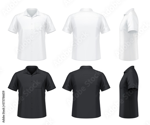 Short sleeve dress shirt