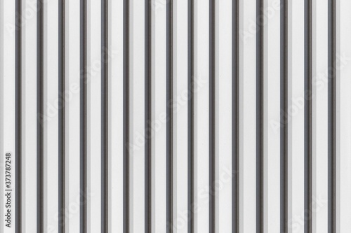 White Corrugated metal background and texture surface or galvanize steel © torsakarin