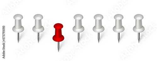 Different in Crowd, Being Different, Different Thinking Concept