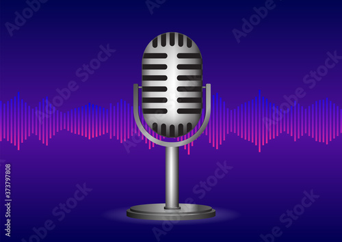 Personal voice recognition with microphone and sound wave