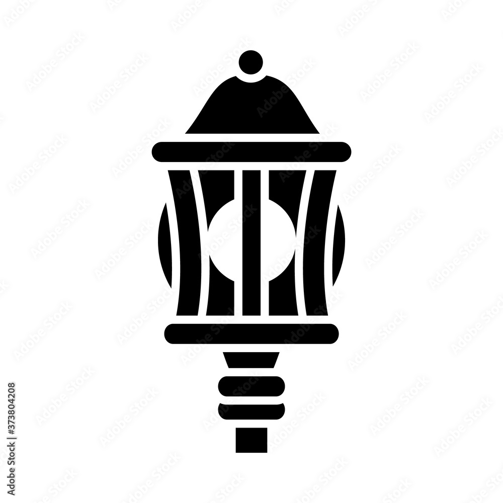 halloween lantern icon, silhouette style halloween lantern icon, silhouette style