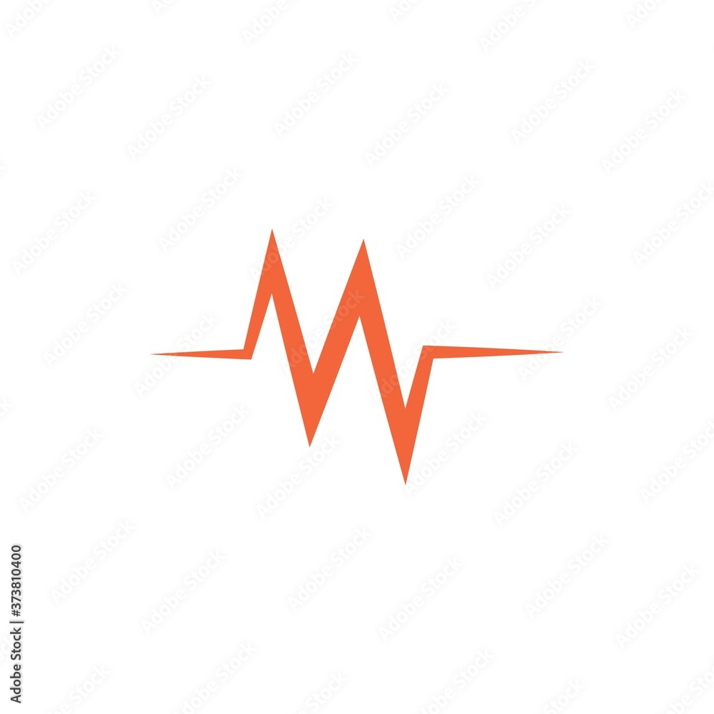 heartbeat ,pulse line,equaizer and sound effect ilustration vector icon heartbeat ,pulse line,equaizer and sound effect ilustration vector icon