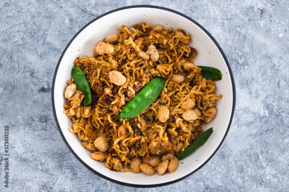 plant-based food, vegan ginger noodles with butter beans and snap peas plant-based food, vegan ginger noodles with butter beans and snap peas
