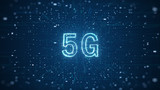 5G network digital concept.
