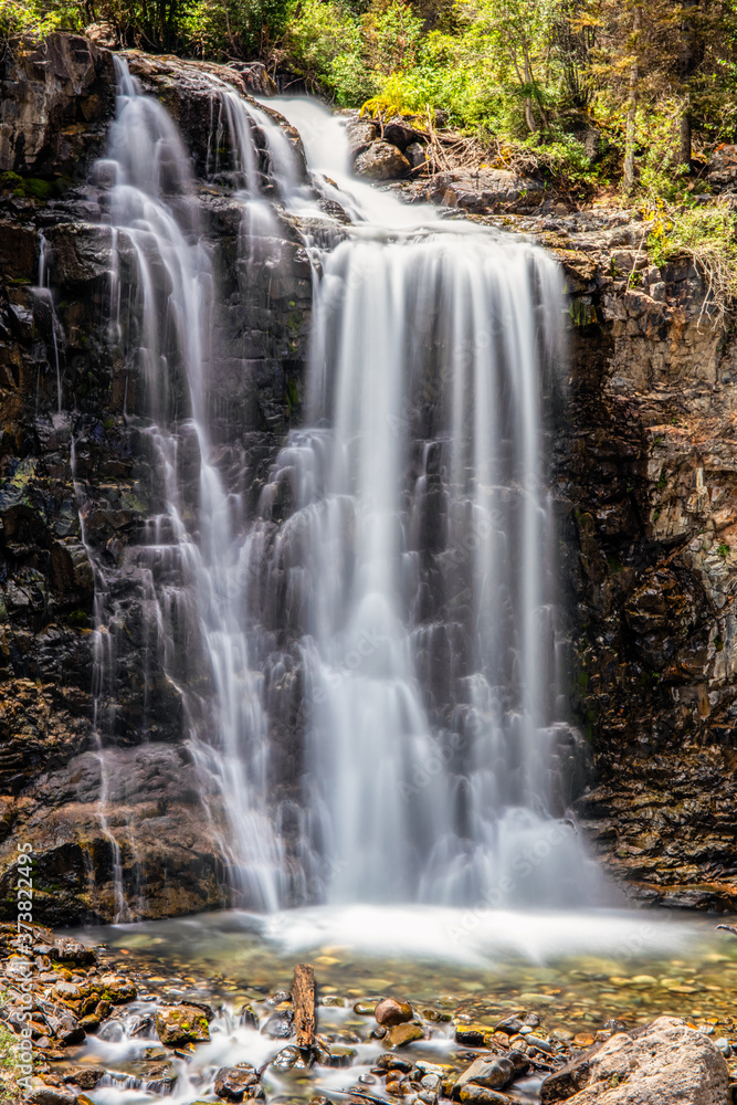 Beautiful Long Exposure Waterfall in Colorado Beautiful Long Exposure Waterfall in Colorado