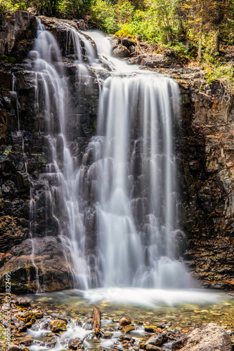Beautiful Long Exposure Waterfall in Colorado