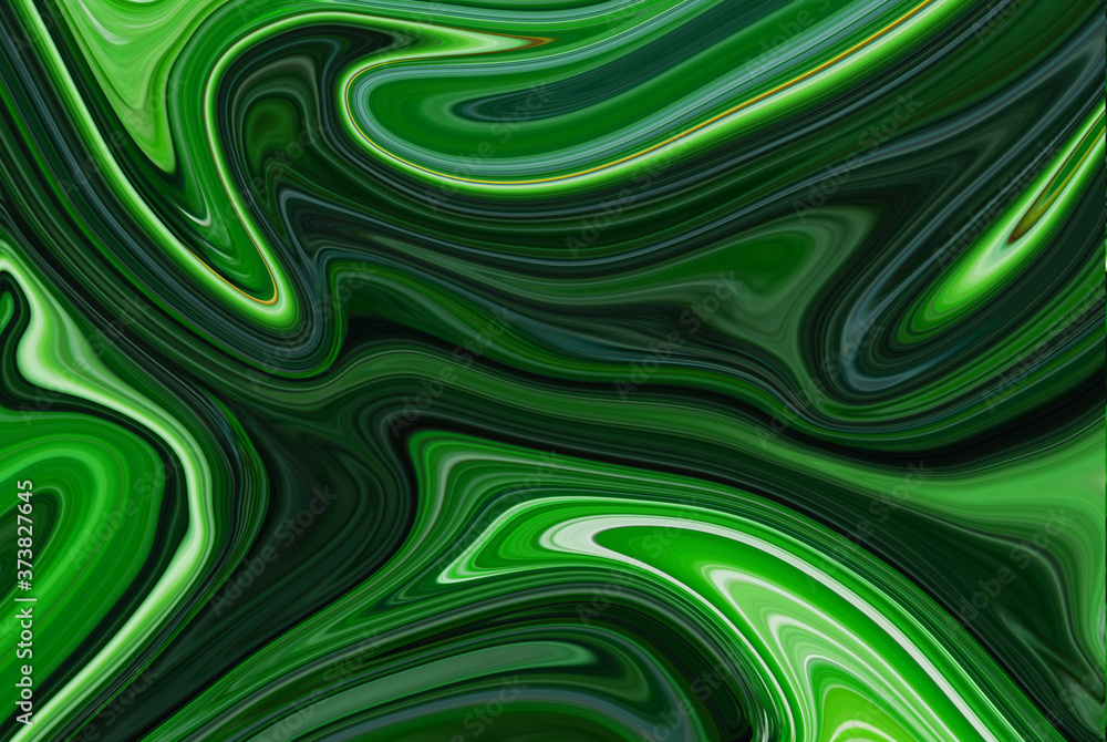 Abstract Marble Green Background