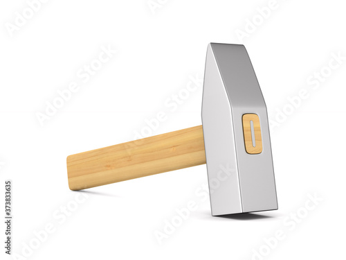 hammer on white background....