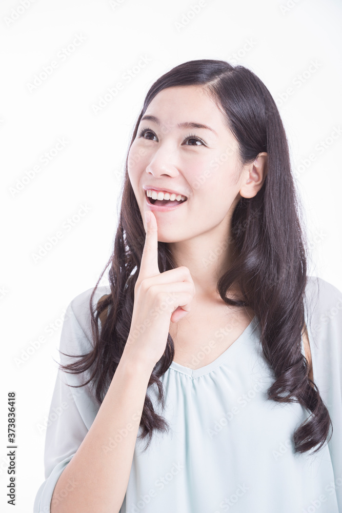 閃く女性 閃く女性