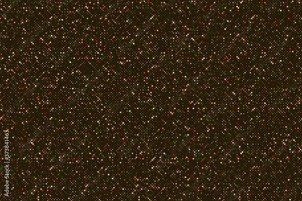 Abstract illustration with small squares and pixels. Abstract illustration with small squares and pixels.