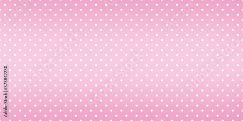 simple primitive classic pink background with white polka dots. Cute cozy vintage background.