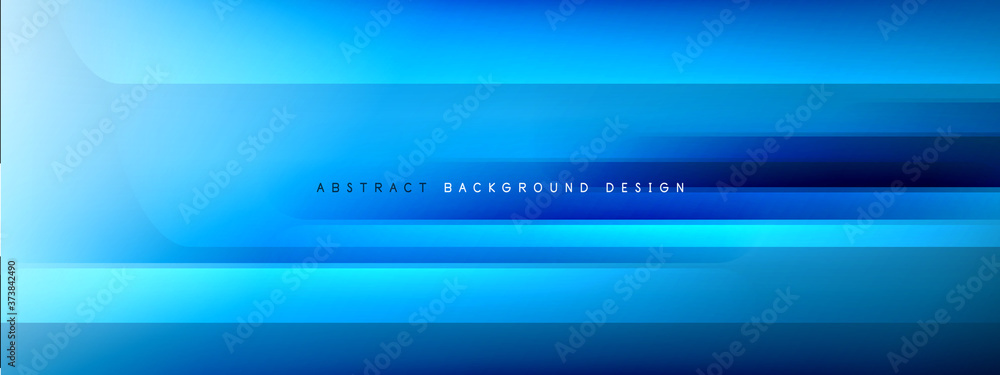 Obraz premium Motion concept neon shiny lines on liquid color gradients abstract backgrounds. Dynamic shadows and lights templates for text