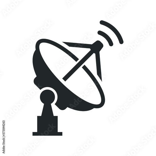 Dish antenna icon