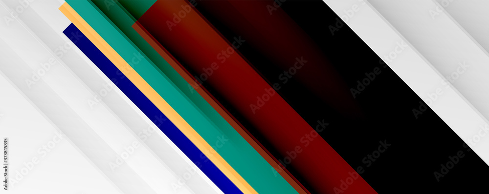 Geometric abstract backgrounds with shadow lines, modern forms, rectangles, squares and fluid gradients. Bright colorful stripes cool backdrops Geometric abstract backgrounds with shadow lines, modern forms, rectangles, squares and fluid gradients. Bright colorful stripes cool backdrops