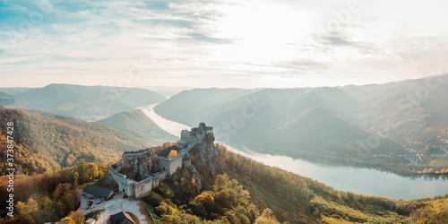 Burgruine Aggstein Wachau Österreich photo