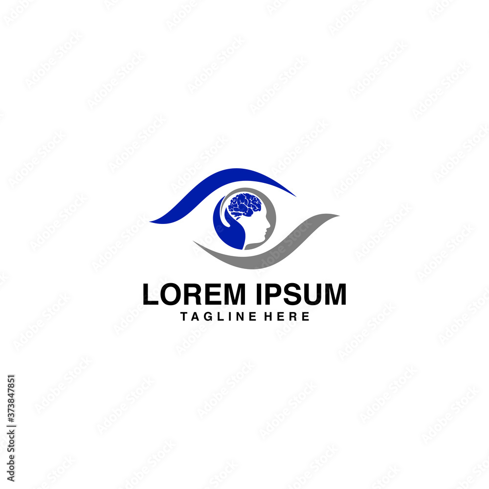 Eye Brain Icon Logo Design Element
Eye Brain Icon Logo Design Element