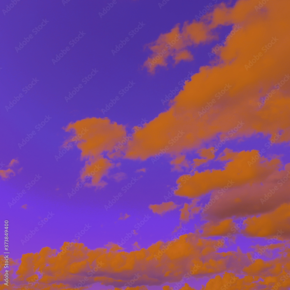 color sky and cloud, abstract background