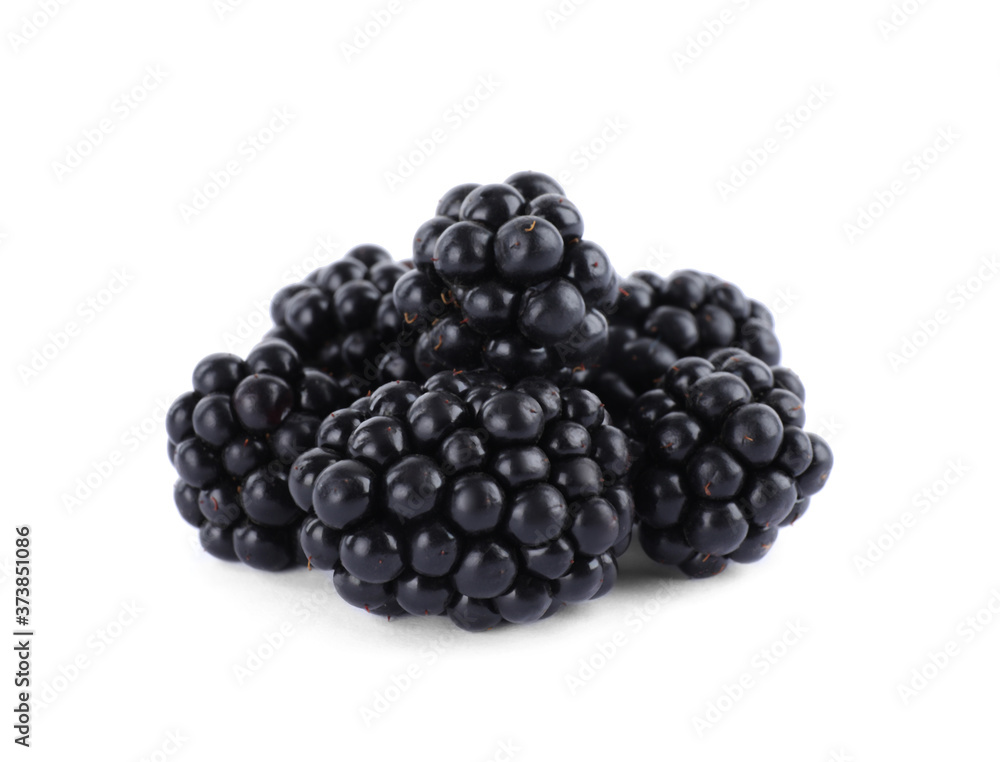 Beautiful tasty ripe blackberries on white background Beautiful tasty ripe blackberries on white background